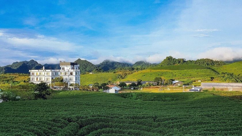 Khách sạn Mộc Sương Mộc Châu.